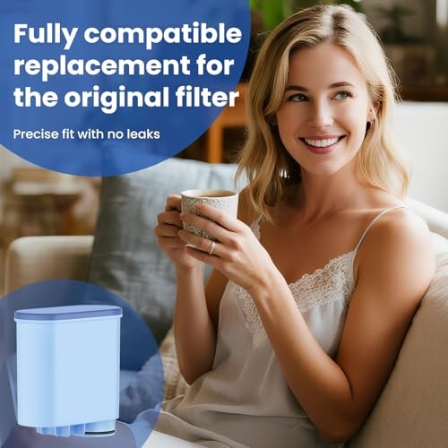 6-Pack Coffee Filter Compatible with Philips AquaClean CA6903/10, 4 Pack gallery