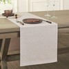 Basic Linen Style Table Runner, 14 x 48 Inch 14x48 Inch Light Natural Chambray gallery
