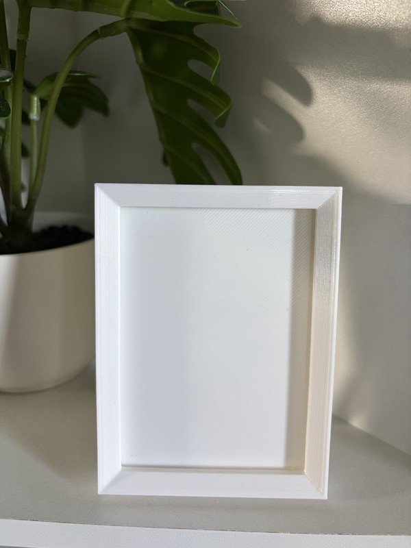 Custom 3D Printed ACEO Display Frame - White | Fits Standard 2.5x3.5 ACEOs gallery