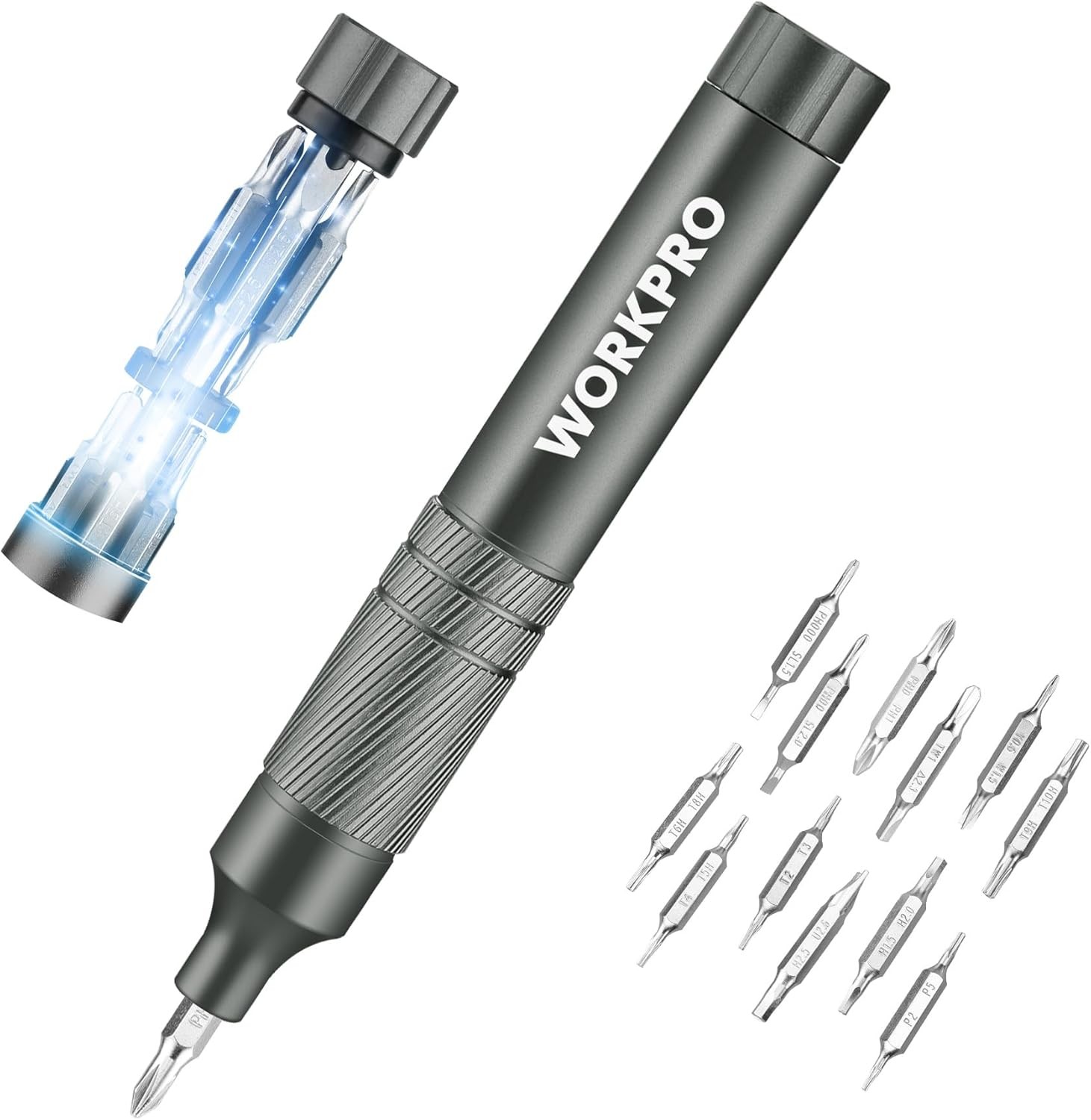 WORKPRO 24 in 1 Multi Bit Mini Screwdriver Set Magnetic Manual Pen Screwdrivers gallery