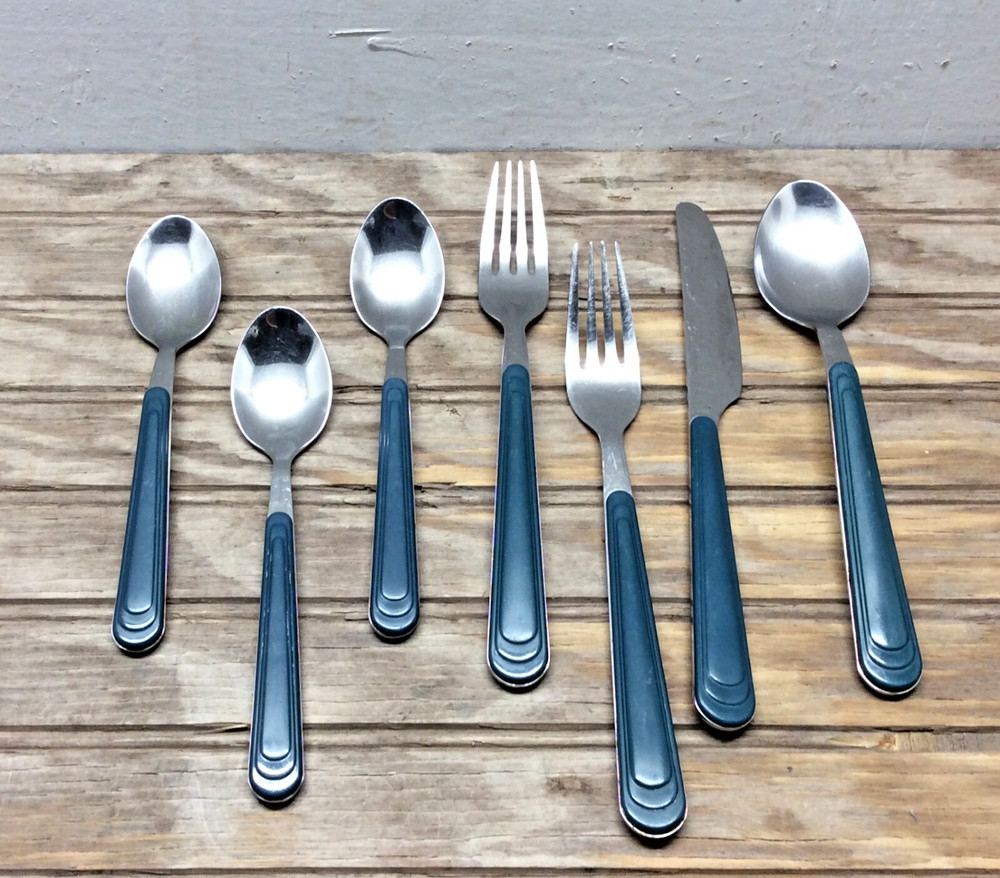 Gibson Flatware Replacement Pieces Emerald Green Vintage CHOICE PER PIECE