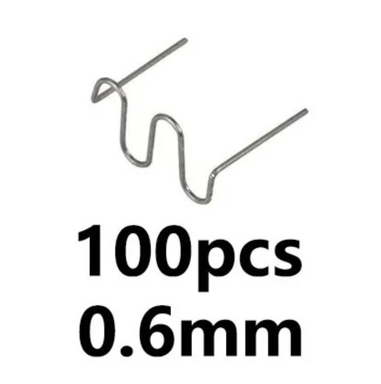 100pcs Plastic Welding Staples Set Car Bumper Repair Hot Stapler Nails - NEW gallery
