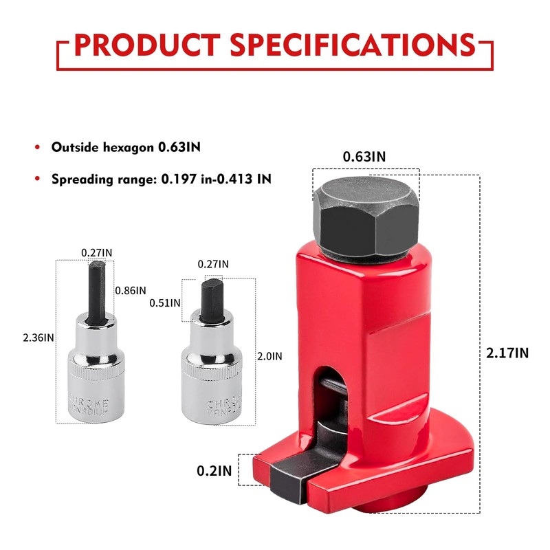 3Pcs Strut Spreader Tool, Universal Suspension Knuckle Spreader... gallery