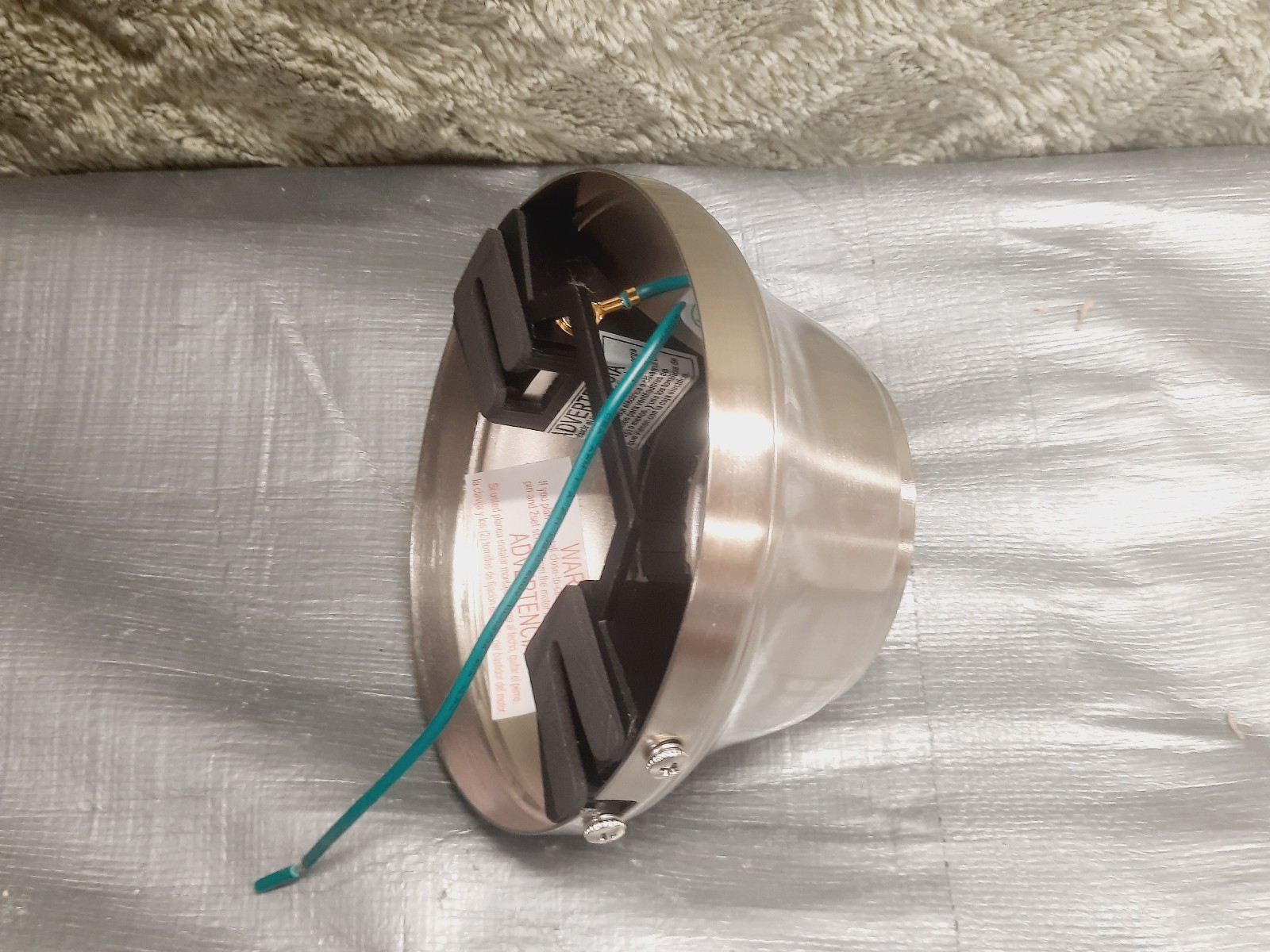 Mounting Bracket Hampton Bay Glendale III 52" Brushed Nic Ceiling Fan 1007887334 gallery