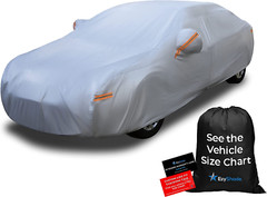 10-Layer Waterproof Car Cover for All Weather – Size A6 SUV Sedan Hatch