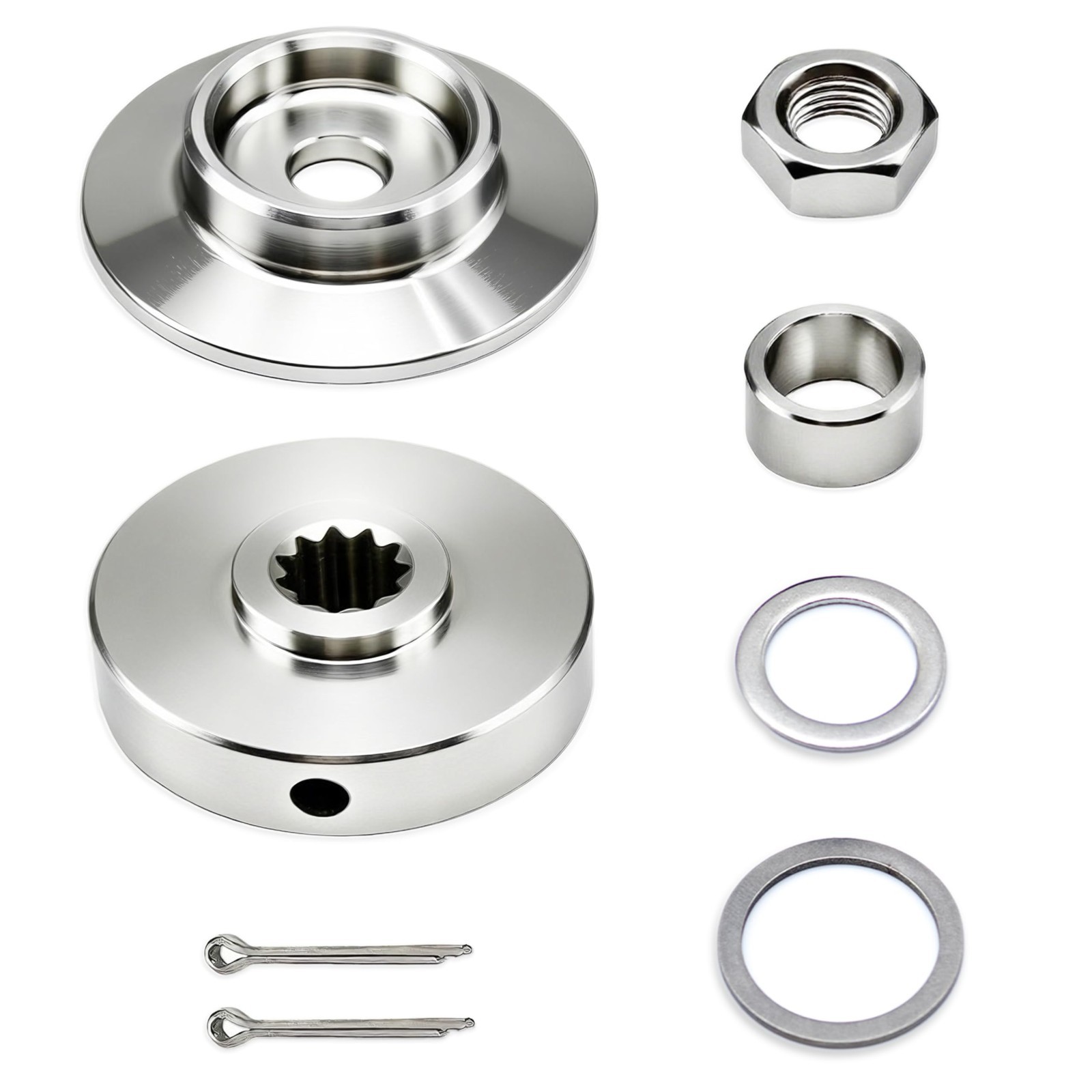 Stainless Steel Blade Hardware Kit for Echo SRM Trimmer, Adapter Plate SRM-225 gallery