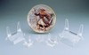 Lucite Acylic Plate Stand 3 inches 2 7/8 X 2 1/2 X 3 inch size gallery