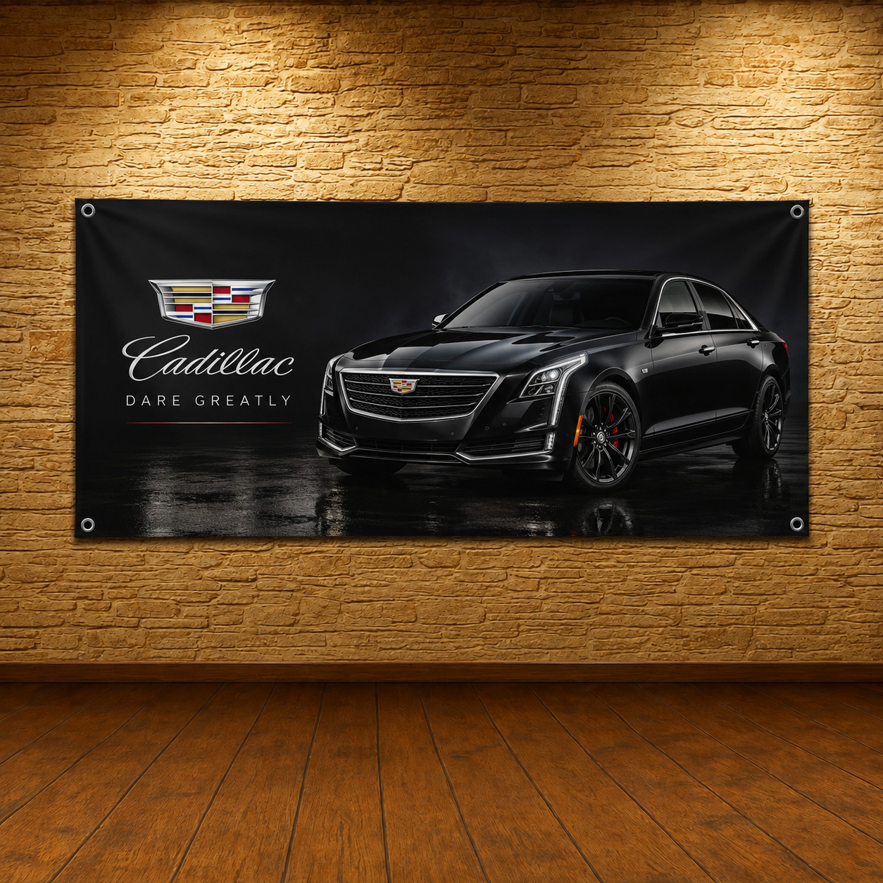 Cadillac Graphic Flag Banner 3x5ft Polyester Print On Demand Fans Idea gallery