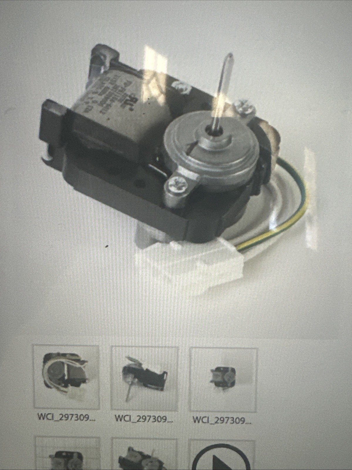 Frigidaire Refrigerator Evaporator Fan Motor 297250000 gallery