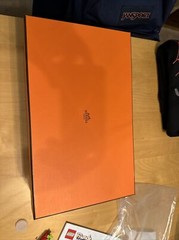 Authentic Hermes Shoes gift box 14”x8,5”x5” (35,5cm X 21,5cm X 13cm)