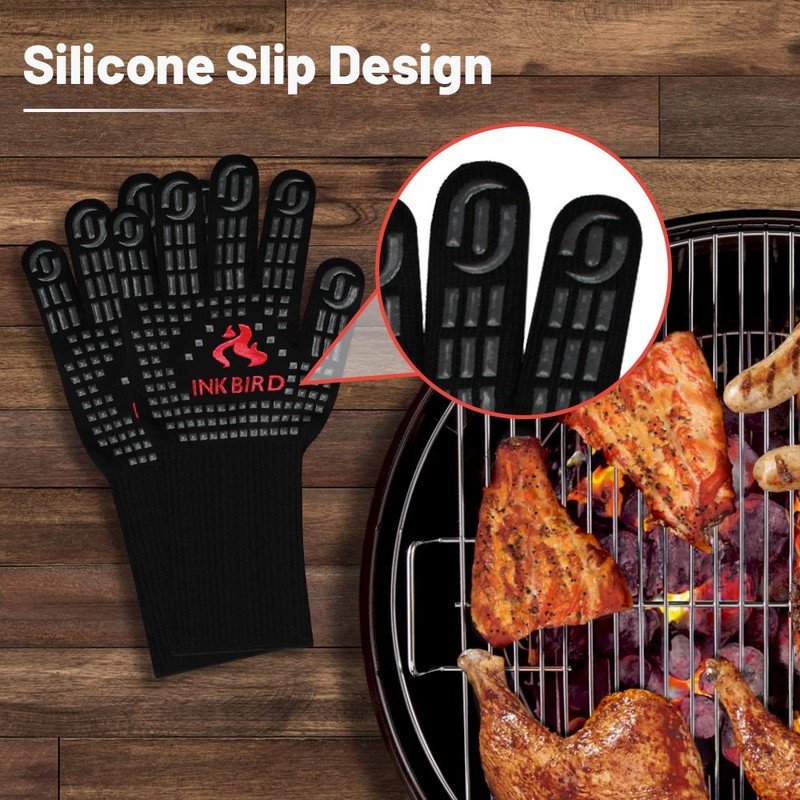 INKBIRD BBQ Temperature Controller WiFi Bluetooth Automatic Smoker Fan Oven Mitt gallery