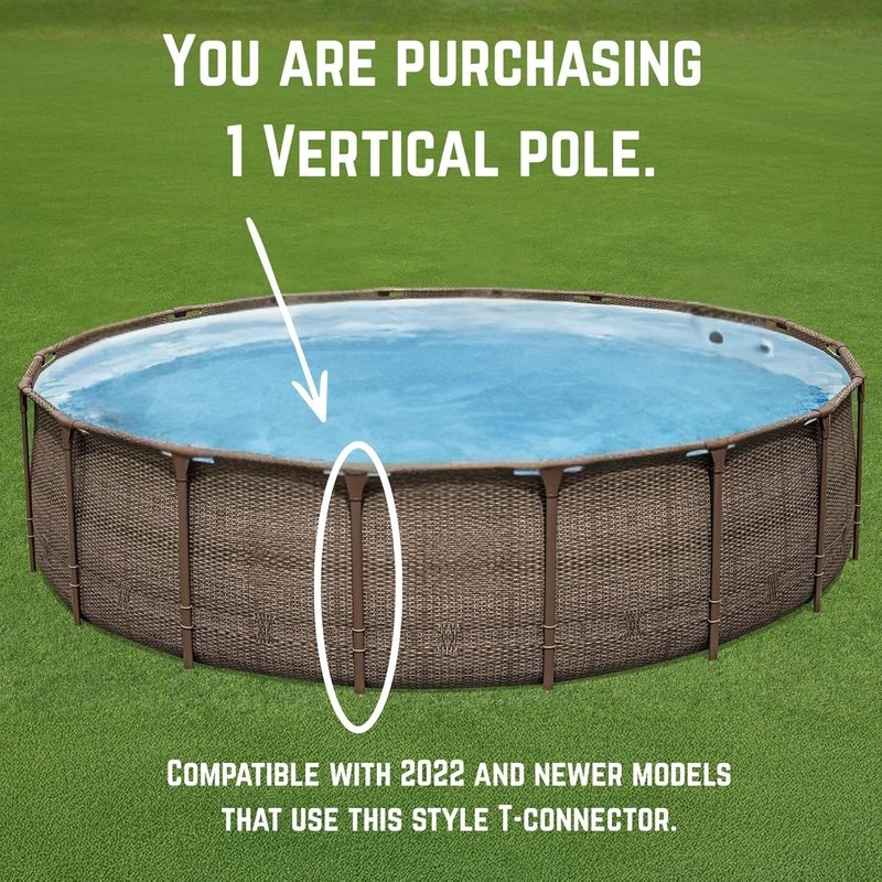 Replacement Vertical Pool Leg/Pole for Coleman Power Steel 18ft x 48in Pool gallery