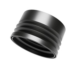 Silicone Bellow Compatible with Fellow OPUS Coffee Grinder – Black
