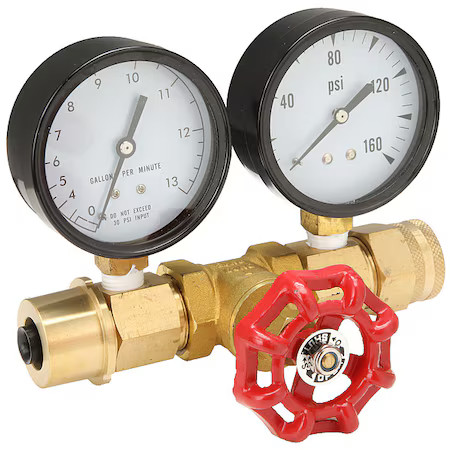 Duro Mo-10060 Flow Tester 0 To 160 Psi, 0 To 13 Gpm gallery