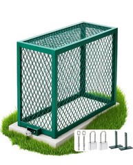 Backflow Preventer Security Cage Enclosure Green Steel Outdoor Cover MorningRo