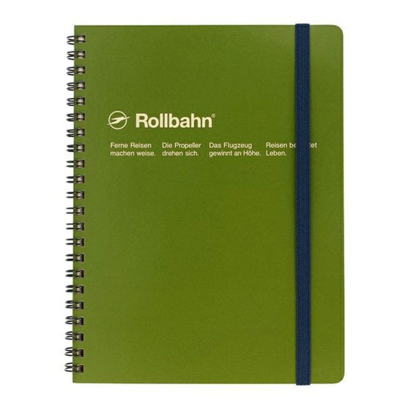 Delfonics Rollbahn Spiral Classic Notebooks: 4-1/2 in. x 5-1/2 in. (Sky Blue) *p gallery