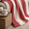 Handmade Chunky Blanket (40” X 42”) gallery