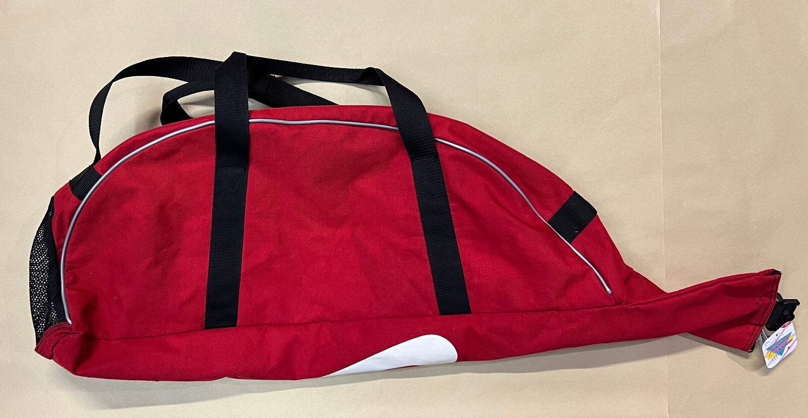 B008 Nike Red Baseball duffle Bag 2