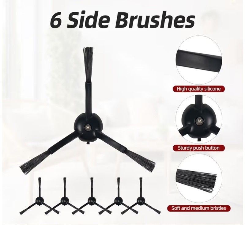 24PCS Accessories Replacement Kit for Roborock Qrevo Master, Qrevo Slim Cleaner gallery