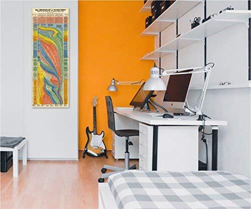 Histomap of Evolution (size 23"x62") Scientific Research Map 23"x62", multi gallery