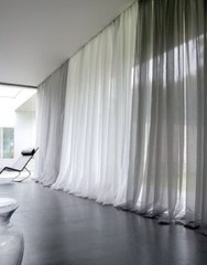 Solid Pure White Sheer Voile Window Curtain In ALL Sizes OVERSTOCK SALE!!!