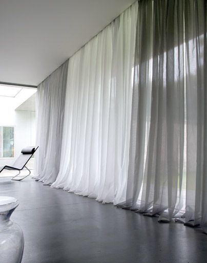 Solid White Sheer Window Curtain Voil In ALL Sizes - NEW ARRIVAL SALE!!!