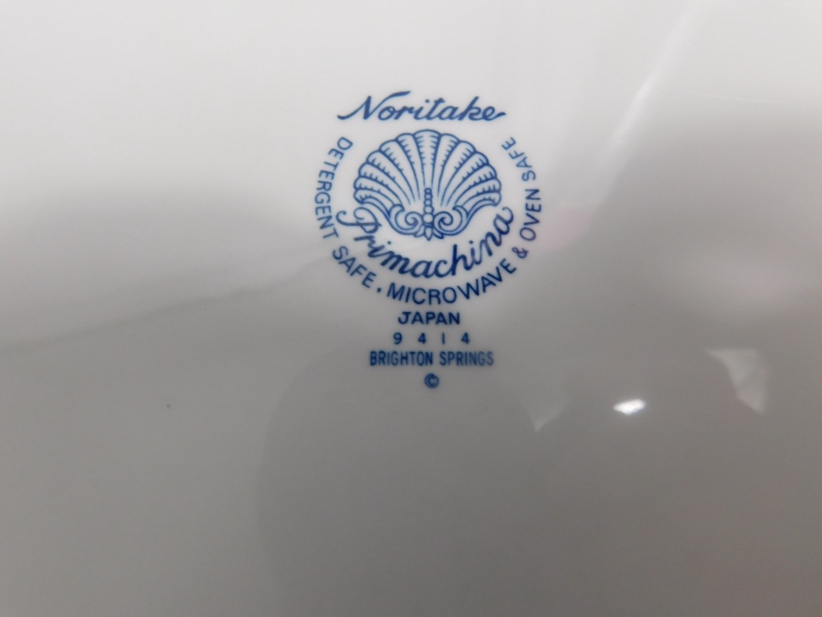 D8 - Noritake Primachina Japan Brighton Springs Dinner Plates Lot of 4 gallery