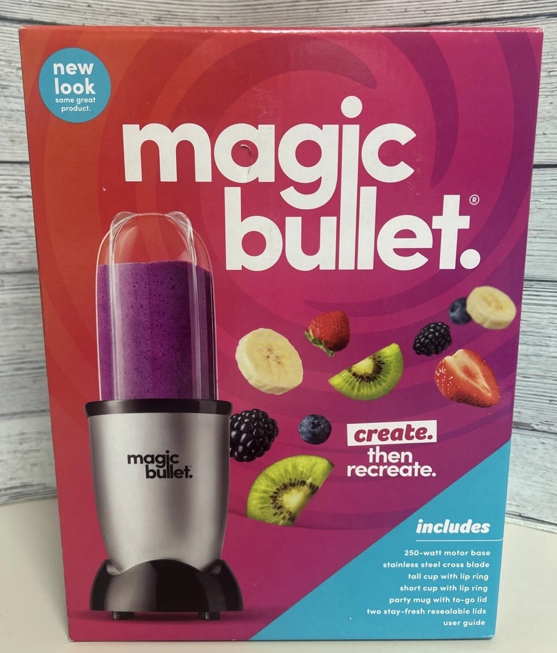 Magic Bullet 11 Piece Personal Blender MBR-1101 Silver gallery