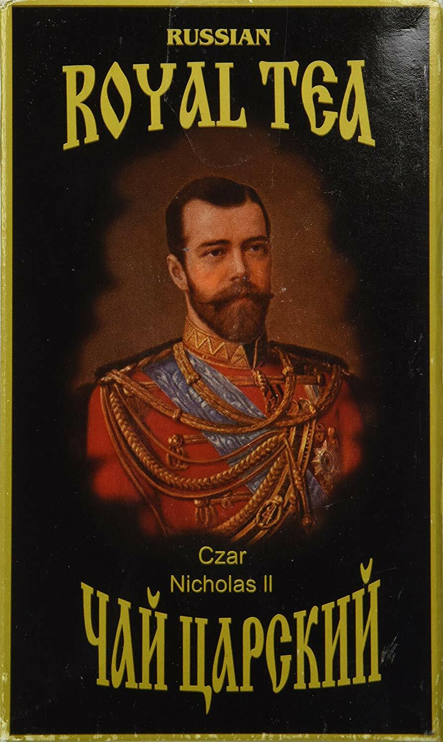 Russian ROYAL LOOSE TEA Czar Nicholas II SEALED BOX Deluxe 250g Nikolas RF gallery