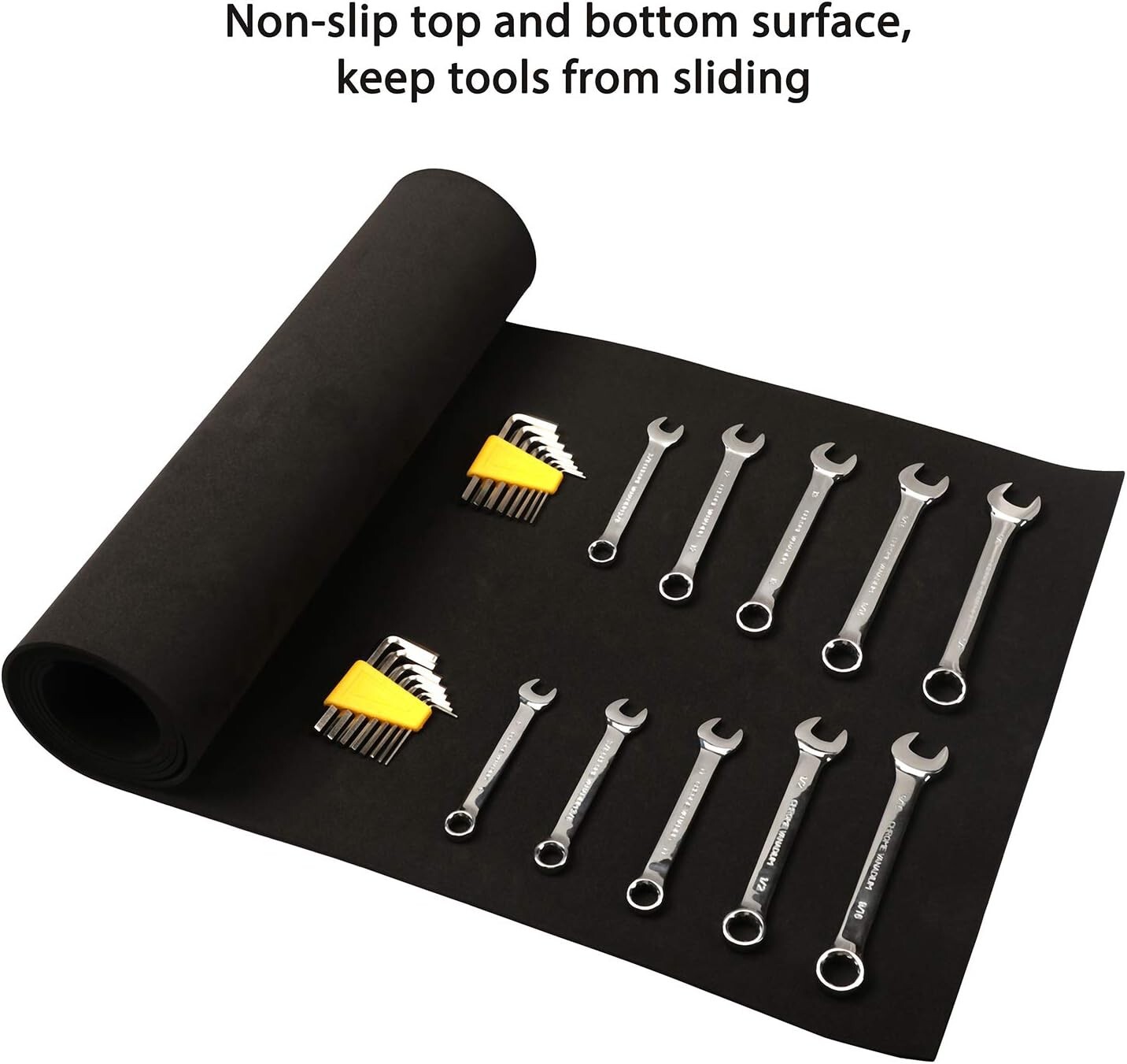 Tool Box Liner Drawer Liners Non Slip Padded Shelf Foam Rubber Roll Mat gallery