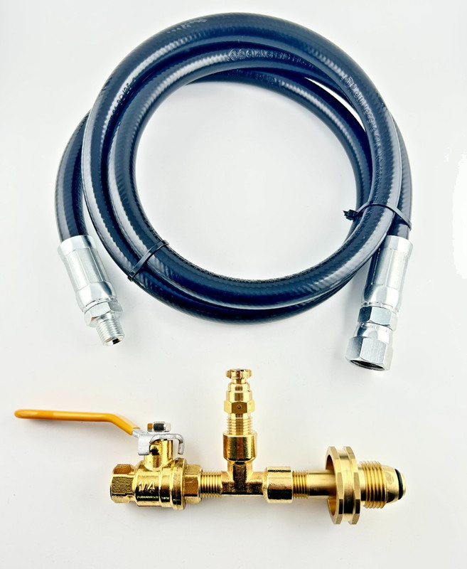 Partial Pol Liquid Propane Transfer Kit Tank Grill Filler Fill Unloading Lpg gallery