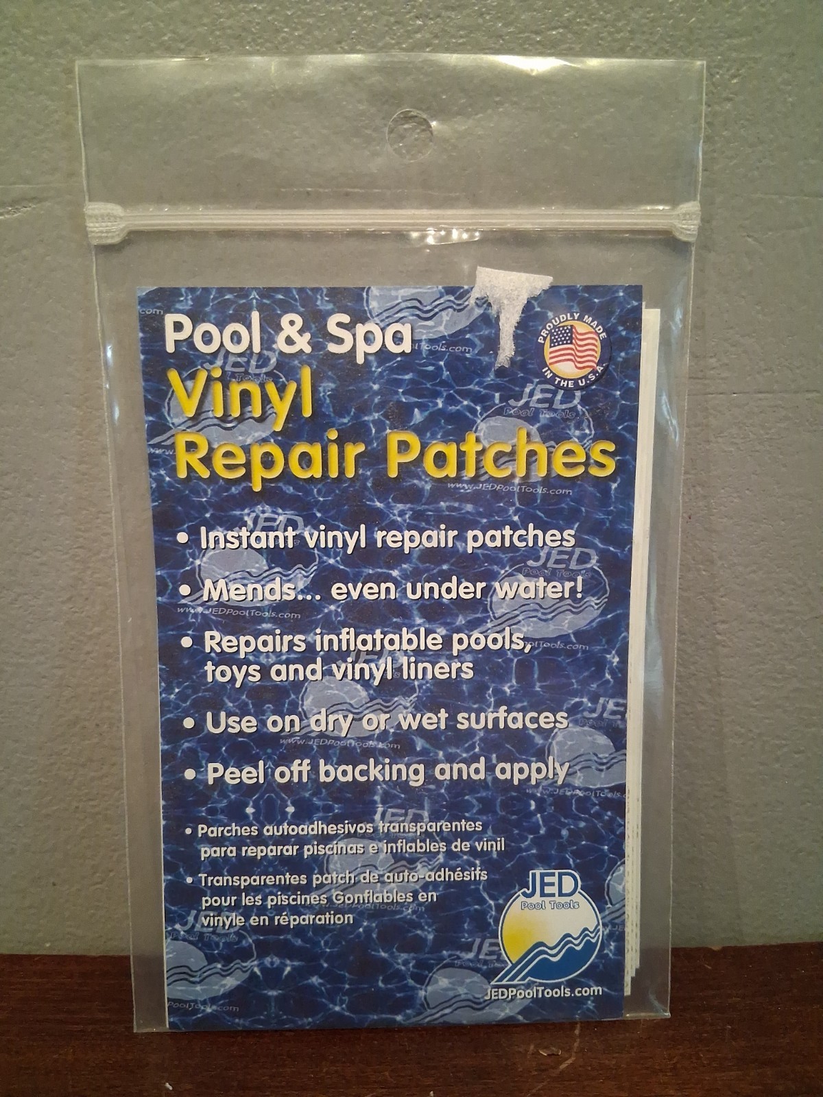 JED Pool Vinyl Peel N Patch Pool Repair Kit (6-Count) 35-240 JED Pool 35-240 gallery
