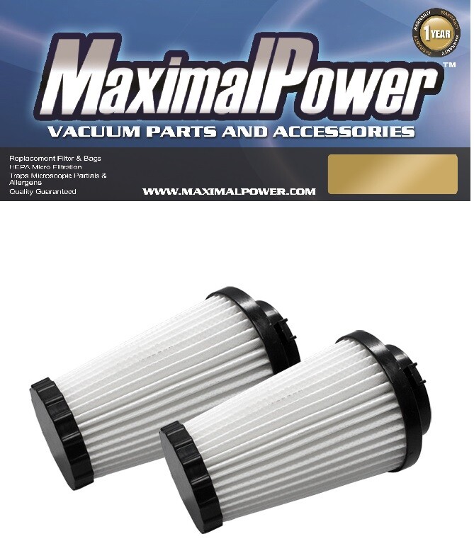 MaximalPower Filters Dirt Devil F2 3-SFA115-00X 3SFA11500X 2SFA115000 (2PK) gallery