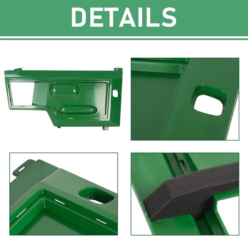 Green Right Side Panel Powder coated # AM128982 For John Deere 415 425 445 455 gallery