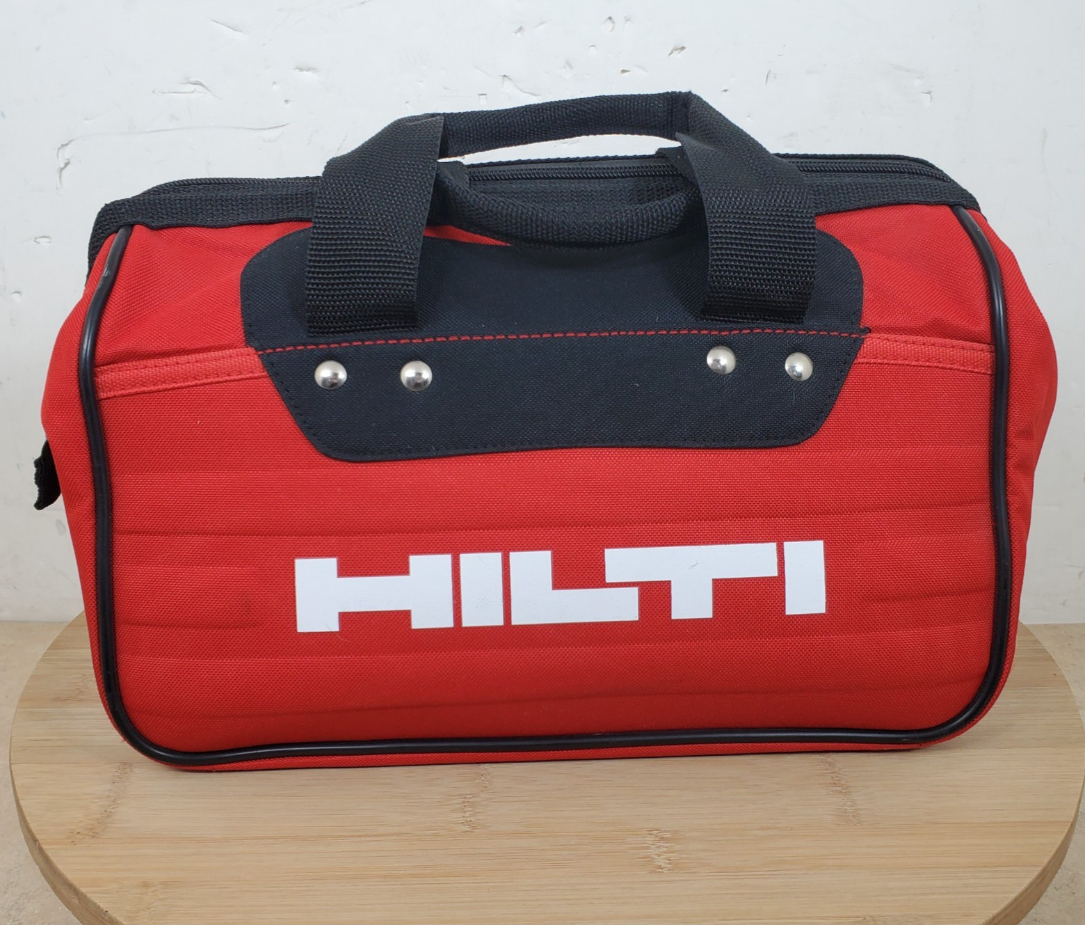 Hilti Medium Soft Wide Mouth Zipped Tool Bag - Red gallery