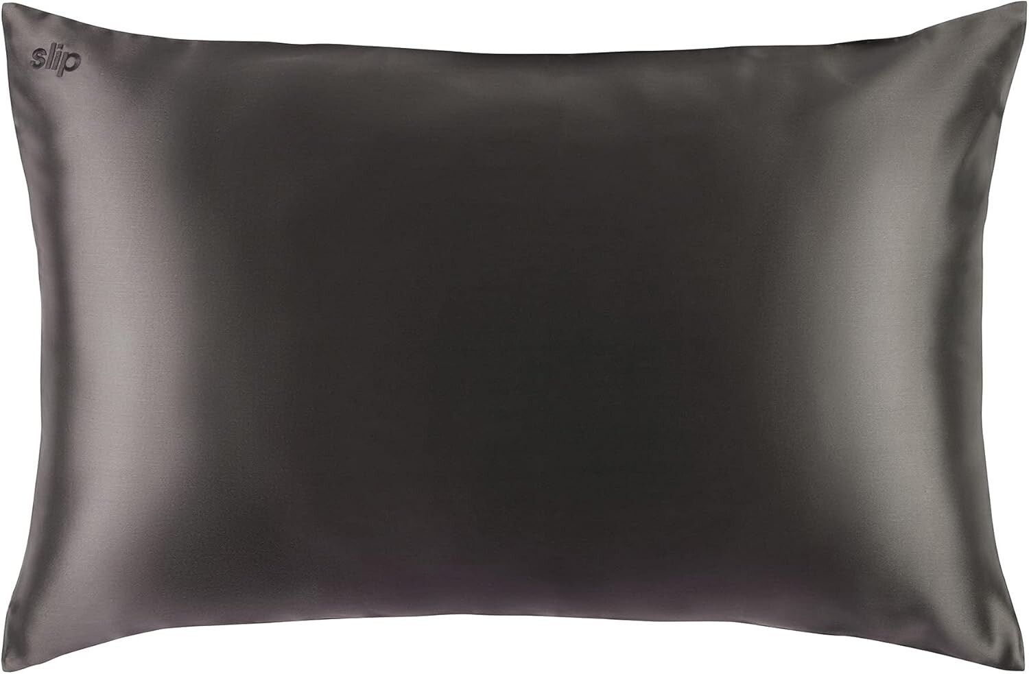 Slip Pure Silk Pillowcase - Queen 20"x30" Charcoal, 22 Momme Mulberry Silk gallery