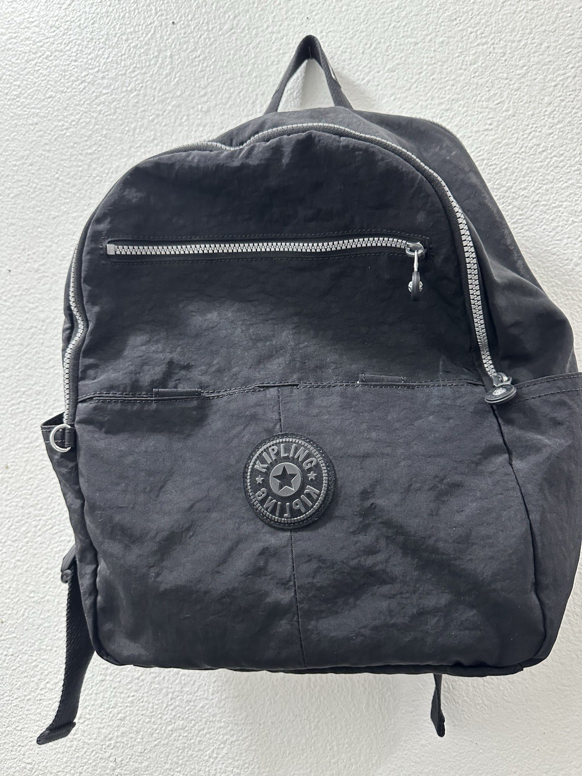 Kipling Aideen Black Bag Back Pack Water Resistant Backpack