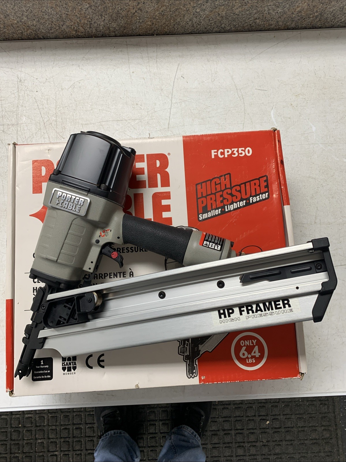 Porter Cable FCP350 HP Light 6.4lb Clipped Head Framing Nailer gallery