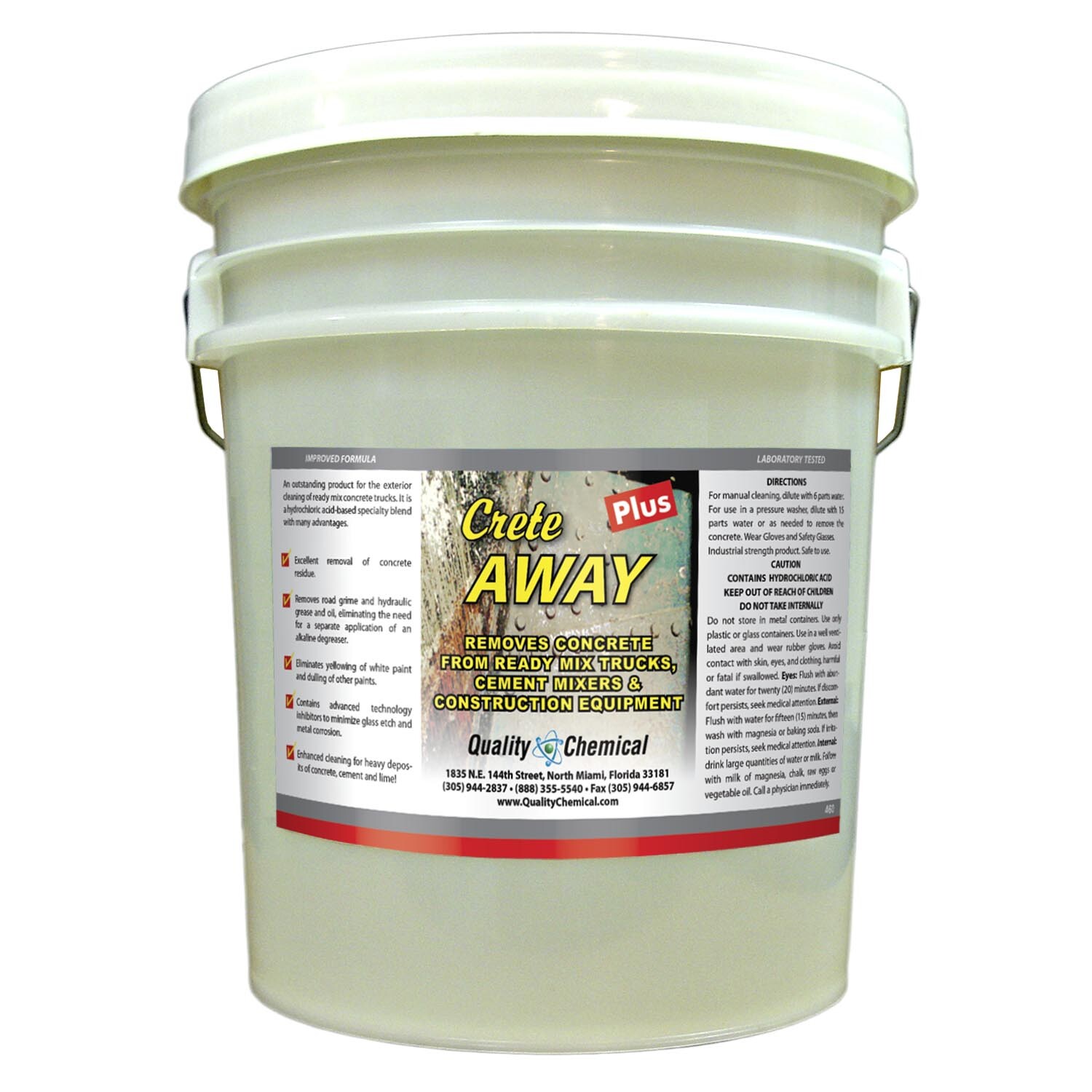 Crete Away Concrete Remover / 5 Gallon Pail gallery