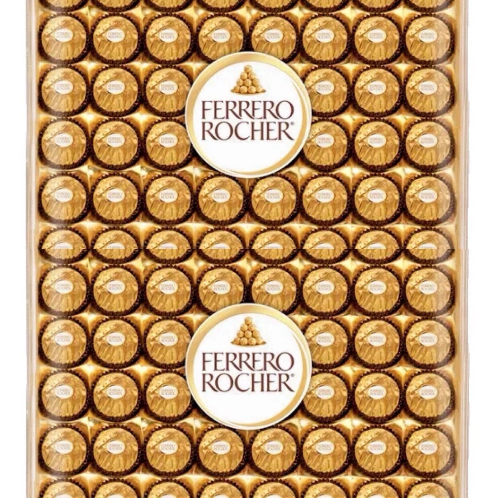 2 Packs Ferrero Rocher Fine Hazelnut Chocolates 48 ct, 21.2 oz Each, Total 96 ct gallery