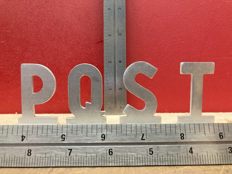 Aluminum Mailbox Letters gallery