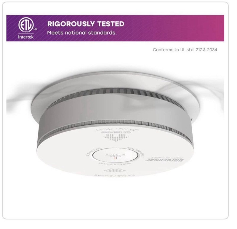 Universal Security Instruments 3-in-1 Smoke, Fire & Carbon Monoxide Alarm 2-Pack gallery