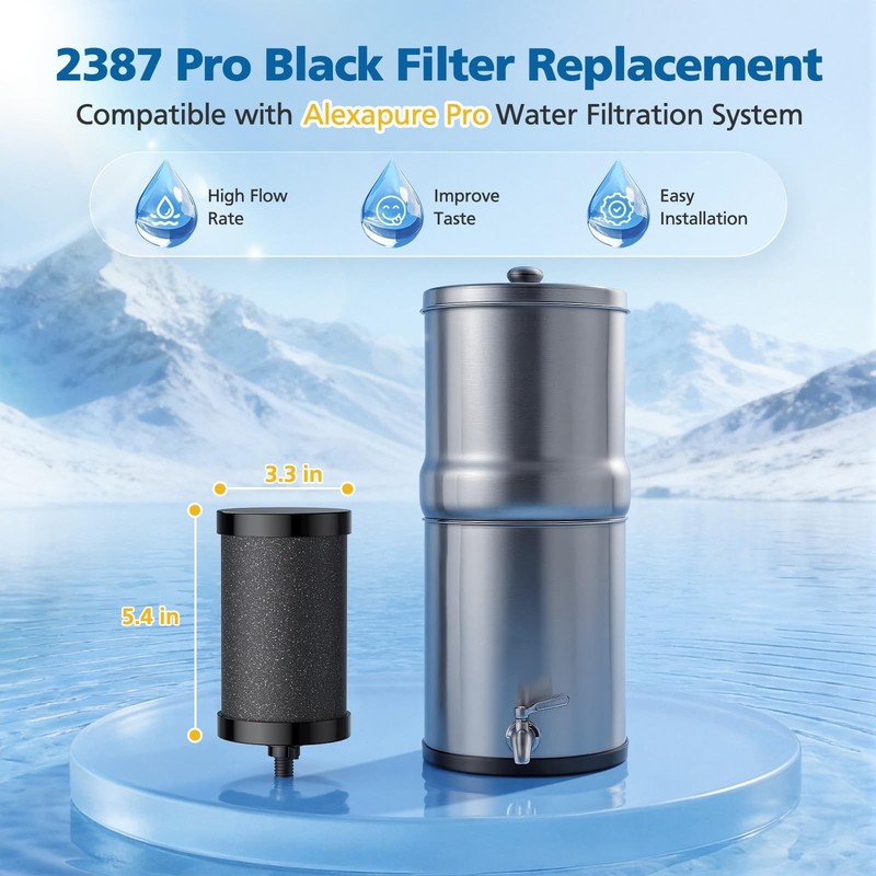 2387 Pro Filter Replacement, NSF Certified for Alexapure 2387 Pro Water Filter, gallery