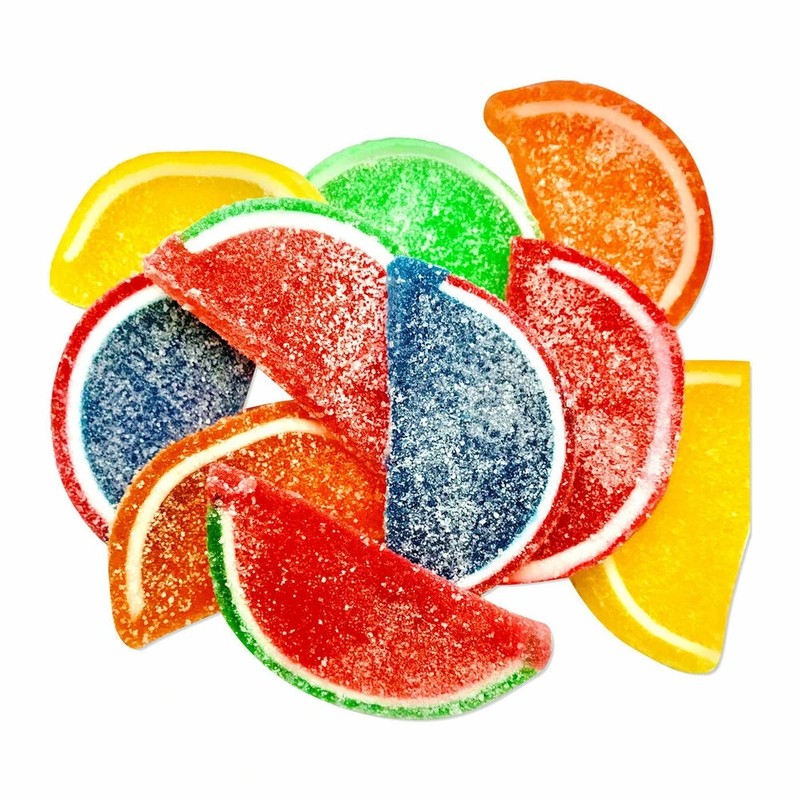 Bulk 5 lb Box Assorted BOSTON FRUIT SLICES - Regular Size - 6 Flavors | ON SALE! gallery