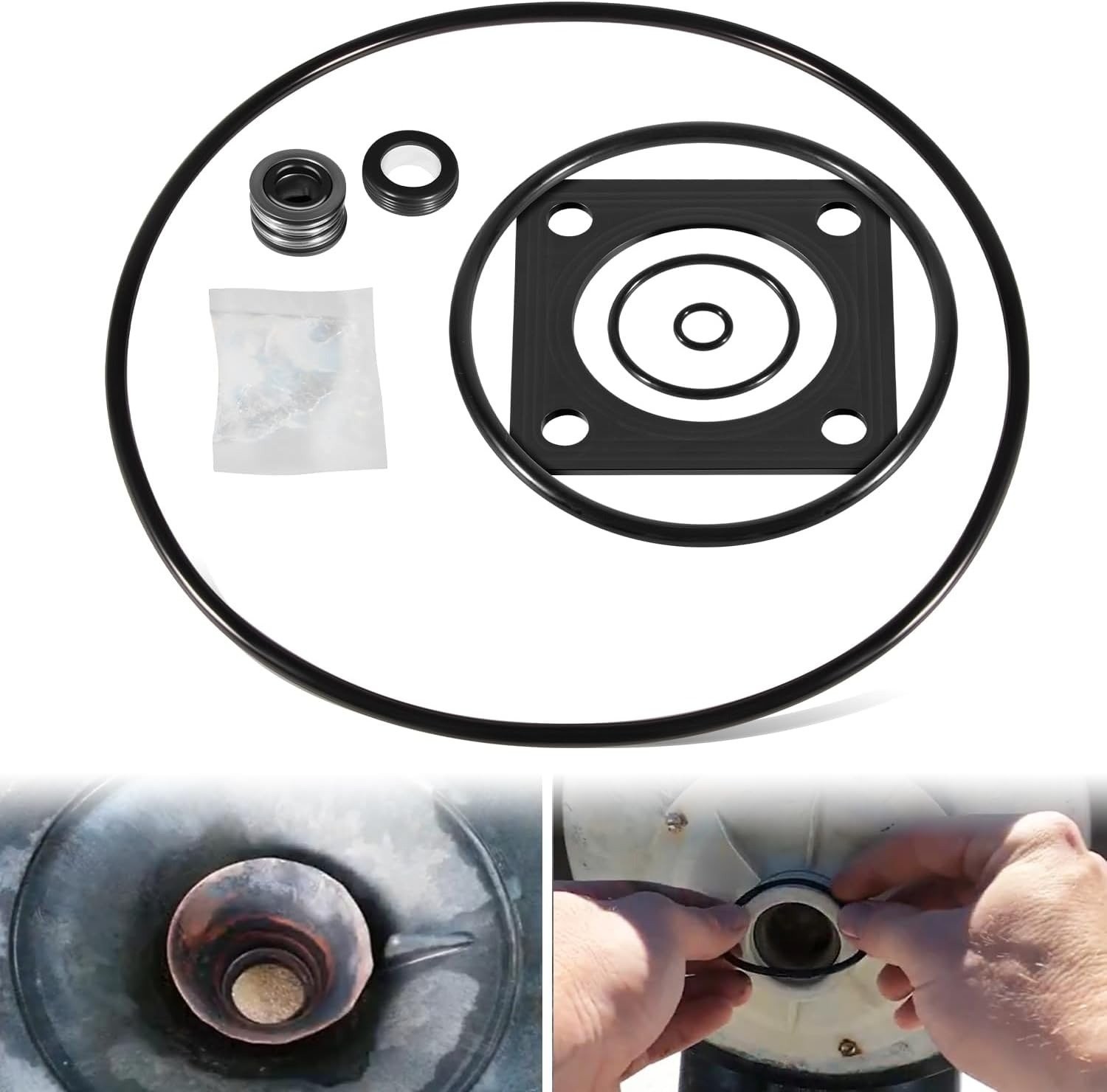 O-Ring Rebuild Kit for Sta-Rite P2RA & P2R Dura-Glas MaxeGlas Pool Pump PRE 1998 gallery