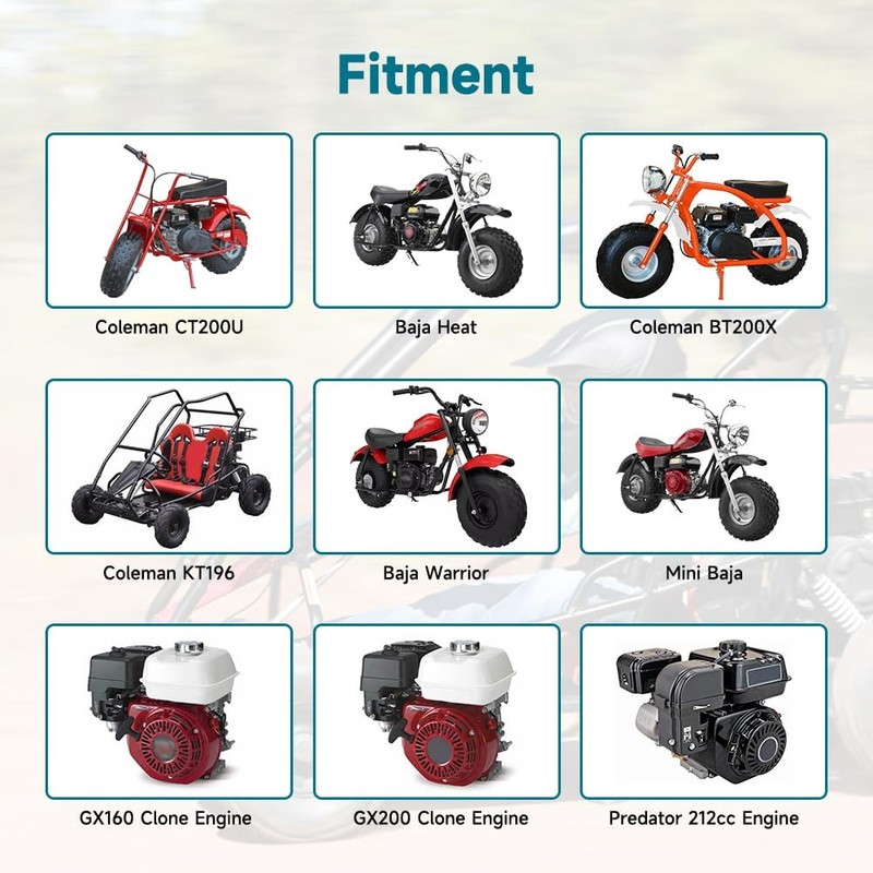 FVRITO Racing VM22 Carburetor for Predator 212cc 196cc 224cc Coleman CT200U... gallery