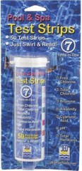 JED 00-IT492 7-Factor Water Test Strips for Swimming Pool & Spa, 50 Count