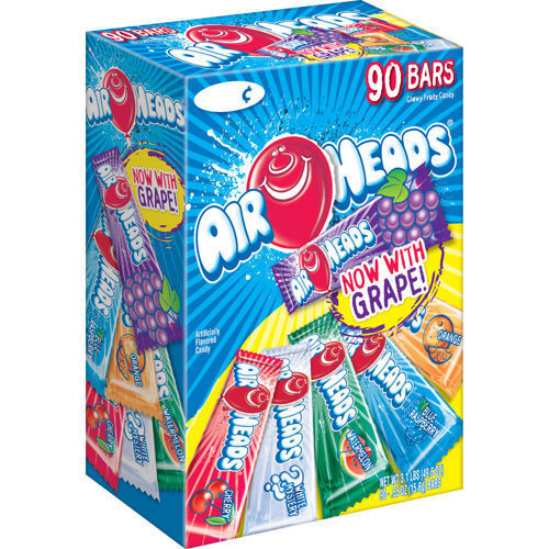 Airheads Candy Bars Variety Pack - 90 Count, EXP 07/2027 gallery