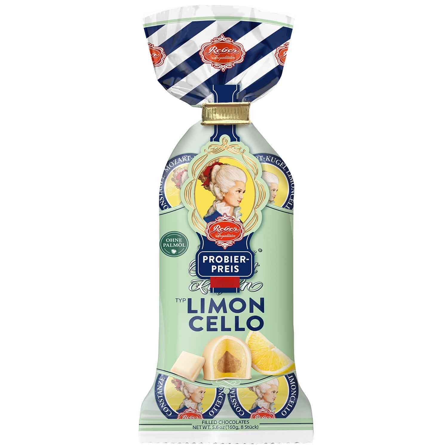 Reber Constanze Mozart marzipan LIMONCELLO flavor 160g -FREE SHIPPING- gallery