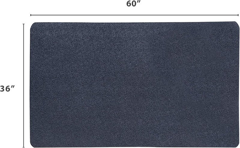 Multi-Purpose Recycled Rubber Floor Mat for Indoor or Outdoor Use, Utility Ma... gallery